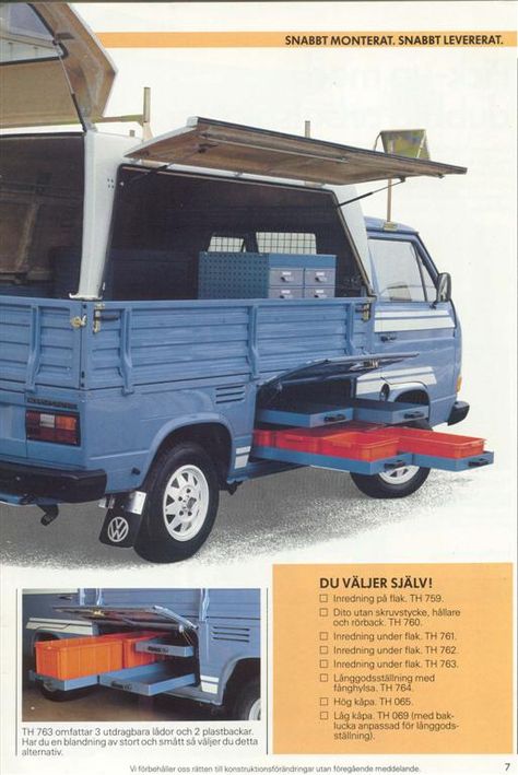 Volkswagen Camper Van Vintage, Vw Doka, Vw Transporter Offroad, Mini Trucks 4x4, T3 Bus, Vw Syncro, Vw T3 Doka, Vw T3 Syncro, Vw Pickup