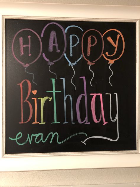 Happy 1st Birthday Chalkboard Art, Happy Birthday Sign Chalkboard, Happy Birthday Whiteboard Art, Whiteboard Birthday Ideas, Birthday Chalk Art Ideas, Happy Birthday Whiteboard Ideas, Happy Birthday Dry Erase Board Ideas, Happy Birthday Blackboard Ideas, Chalkboard Marker Art Ideas