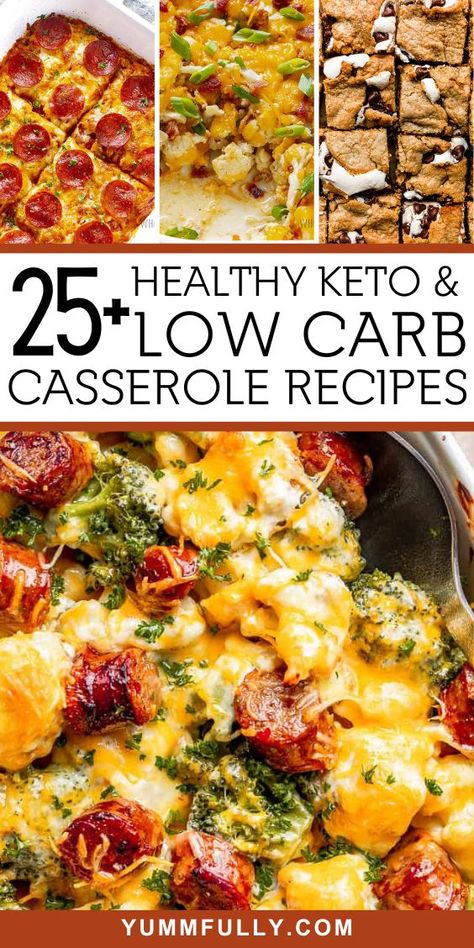 25  Healthy Keto & Low Carb Casserole Recipes - Yummy and fully Easy Dinner Recipes Low Car, Lowcarb Meals Dinners, Low Carb Family Dinners, Low Carb Mediterranean Recipes, Low Carb Casserole Recipes, Keto Bowls, Low Carb Casserole, Cauliflower Bake, Keto Casserole Recipes