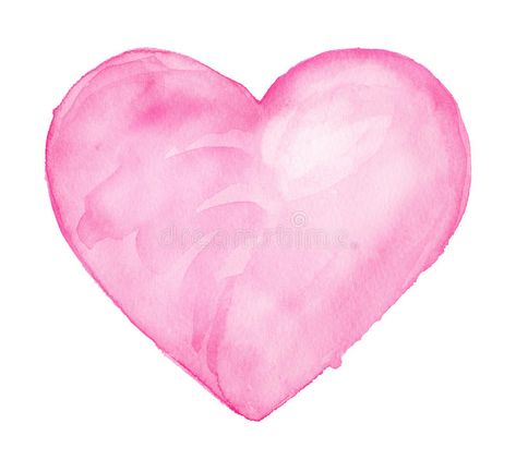 Cute Hearts. Watercolor Illustration Stock Illustration - Illustration of greeting, drawing: 83904952 Greeting Drawing, Hearts Watercolor, Watercolor Valentine, Valentine Art Projects, Love Clipart, Watercolor Hearts, Cute Hearts, Frame Floral, Heart Drawing