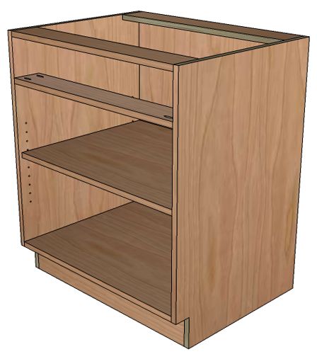 Tom Builds Stuff: How To Build Frameless Base Cabinets Plywood Furniture Plans, 1950s Kitchen Remodel, Narrow Kitchen Remodel, Tiny Kitchen Remodel, Vintage Kitchen Remodel, Building Kitchen Cabinets, Simple Kitchen Remodel, Frameless Cabinets, Cabinet Plans