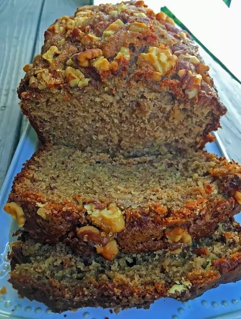 Oil Banana Bread Recipe, Oatmeal Yogurt, Banana Candy, Seed Recipes, Basil Recipes, Basil Seeds, Bake Goods, Fruit Bread, Candy Cake