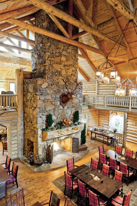 Dancing Bear Lodge & Restaurant | During the months of short days and long, frosty evenings, inns that promise crackling fires, heavy quilts, and blueberry pancakes are at their most enticing. Cast your vote in our Readers' Choice poll of the coziest inns in the South. Cabin Restaurant, Townsend Tn, Camp Lodge, Townsend Tennessee, Lodge Restaurant, Visit Tennessee, Cozy Inn, Modern Lodge, Palmer House