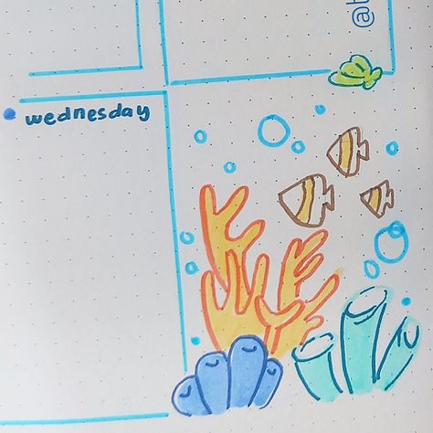 Look closely at the decorative parts of the bullet journal. I like every corner of it in this theme✨️💙🐠 . 💐Wish you all have a nice day!!! 👉 Follow @tintyourgoals to follow more 💙 . . . Tag🏷💛⁣ #tintyourgoals #bulletjournalist #bulletjournaljuly #julybulletjournal #bulletjournalsetup #julybujo #doodling #bujocoverpage #bulletjournal #bujo #bulletjournaltheme #bujoforbeginners #bulletjournallove #kawaiijournaling #bulletjournaling #bujothemes #creativeplanning #bujoaesthetic #bulletjournalc... Dairy Book, Ocean Illustration, Bullet Journal Set Up, Bullet Journal Themes, Journal Themes, Cover Pages, Funky Art, Book Journal, Diy And Crafts