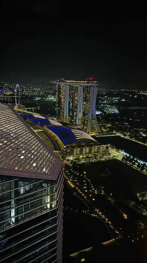 Singapore Airlines Aesthetic, Singapore Night Aesthetic, Singapore Night View, Daze Core, Singapore Living, Singapore At Night, Singapore House, Singapore Vacation, City Night Life