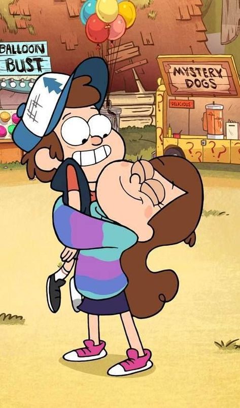 🌠🌲 Dipper X Mabel, Dipper E Mabel, Monster Falls, Gravity Falls Dipper, Fall Humor, Desenhos Gravity Falls, Dipper And Mabel, Best Friends Cartoon, Reverse Falls