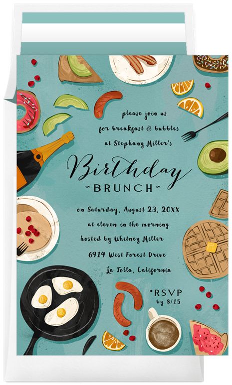 Engagement Party Brunch, Engagement Party Dinner, Engagement Brunch, Graduation Brunch, Engagement Party Themes, Champagne Brunch, Personalised Cupcakes, Invitation Maker, Birthday Brunch