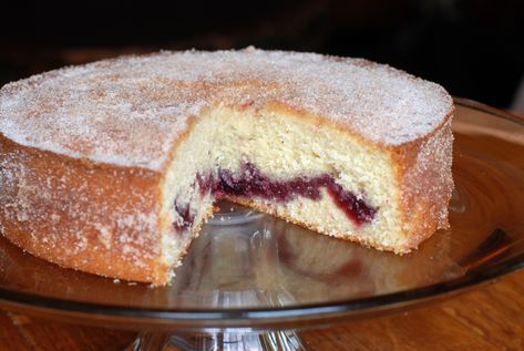 Blackberry Jam Cake — Circle B Kitchen Blackberry Jam Cake, Jam Cake Recipe, Jam Cake, Jelly Doughnuts, Doughnut Cake, Blackberry Jam, Jelly Cake, Cake Donuts, Round Cake Pans