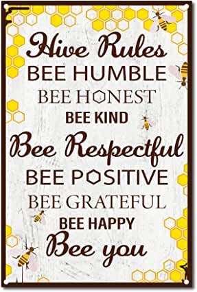 Bee Quotes, Bee Themed Classroom, Humble Bee, Bee Classroom, Honey Bee Decor, Bee Garden, Wall Decor Quotes, Bee Kind, Bee Crafts