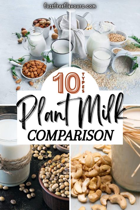 Milk Substitute For Cooking, Best Milk Alternative, Buttermilk Baking, Low Carb Milk, Gluten Free Milk, Cheap Plants, Baking Secrets, Plant Milk, Micro Nutrients