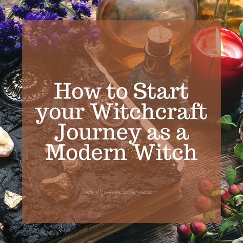 Learn how to become a modern witch with the season of Anya. Witchcraft is real, and I will share with you how to learn the ways of real witchcraft, from a real witch. Getting Back Into Witchcraft, How To Start Practicing Witchcraft, How To Ground Yourself Witchcraft, Getting Into Witchcraft, Book Of Shadows For Beginners, 30 Days Of Witchcraft, Beginner Witch Rituals, First Steps To Becoming A Witch, Witch Beginner Tips