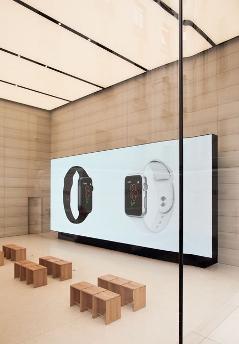 First Apple Store under Jonathan Ive unveiled in Brussels Apple Store Interior, Apple Store Design, Apple Office, Digital Retail, Apple Shop, Retail Interior Design, Foster Partners, Store Interiors, Retail Store Design