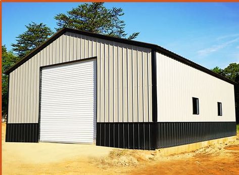 40 X 60 Metal Shop, Metal Shop Colors Exterior, Metal Shop Building 40x60, Metal Building Kits Prices, Metal Horse Barns, Residential Steel Buildings, Steel Garage Buildings, Metal Building Prices, Metal Carport Kits