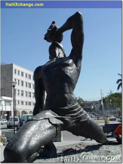 Statue of Negre Marron, Haiti. Haiti History, Haitian Revolution, Haitian Art, Black Girls With Tattoos, Afrique Art, Art Sculpture, African Diaspora, Black Artwork, Famous Places