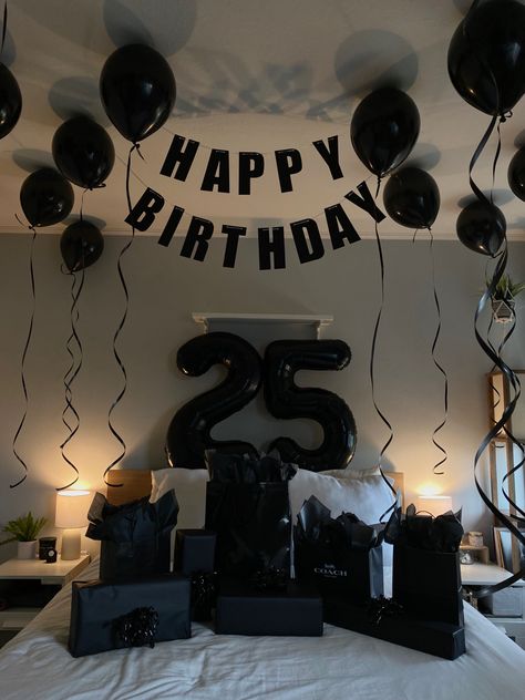 23 Gifts For 23rd Birthday Boyfriends, Party Decorations For Men, Birthday Decorations For Girlfriend, Birthday Room Decorations For Boyfriend, Decorated Room For Boyfriend Birthday, Happy Birthday Hombre, Birthday Set Up Ideas For Him, Handmade Birthday Gifts For Boyfriend, Gifts For Boyfriend Cute