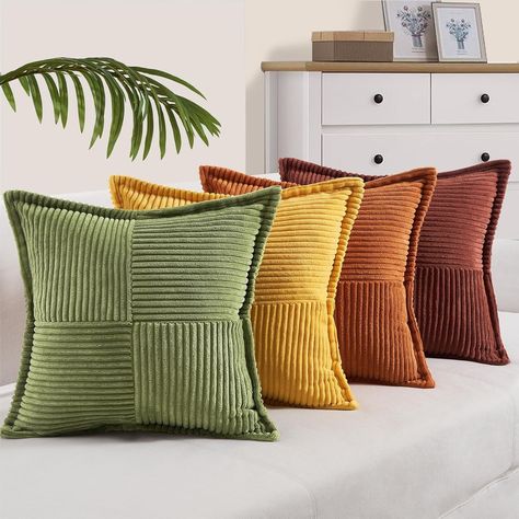 Fall pillows living rooms