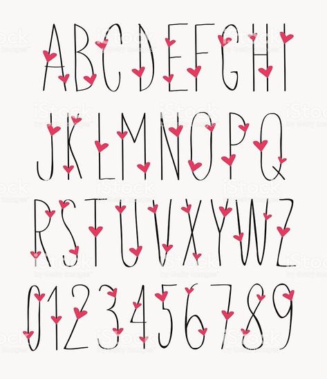 💕 Easy Lettering Styles Alphabet Fonts, Cute Lettering, Stylo Art, Hand Lettering Alphabet Fonts, Lettering Styles Alphabet, Bullet Journal Font, Journal Fonts, Alfabet Letters, Hand Lettering Art