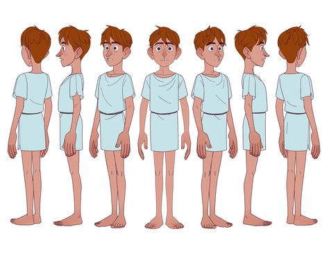 Monomyth Cartoon Proportions Character Design, Character Sheet Animation, Cartoon Character Turnaround, Character Turnaround Male, Character Turnaround Reference, Character Turnaround Sheet Template, Character Turn Around, Turn Around Character Design, Male Character Design References