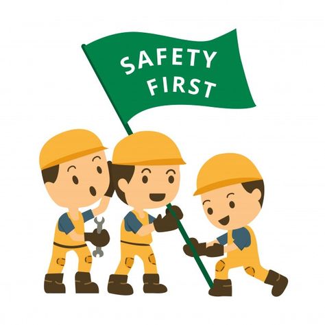 Poster K3 Safety, Safety First Poster, Safety First Logo, December 1st Quotes, Safety Drawing, Safety Logo, Safety Cartoon, Powerpoint Background Free, Character Construction