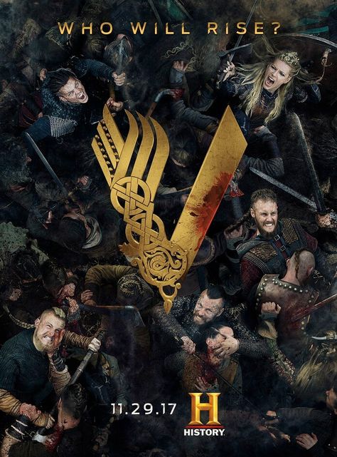 New poster and videos for season 5 of Vikings Vikings Season 5, Ivar Vikings, Vikings Season 4, Gustaf Skarsgard, Ryan Hurst, Norse Legend, Omari Hardwick, Vikings Season, Viking Series