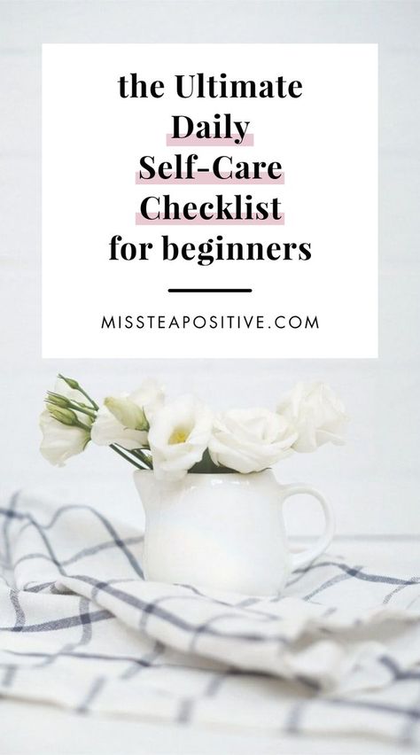 Daily Self Care Checklist, Guide To Self Care, Checklist Self Care, Daily Self Care, Beauty Routine Checklist, Self Care Checklist, Self Care Bullet Journal, What Is Self, Beauty Care Routine