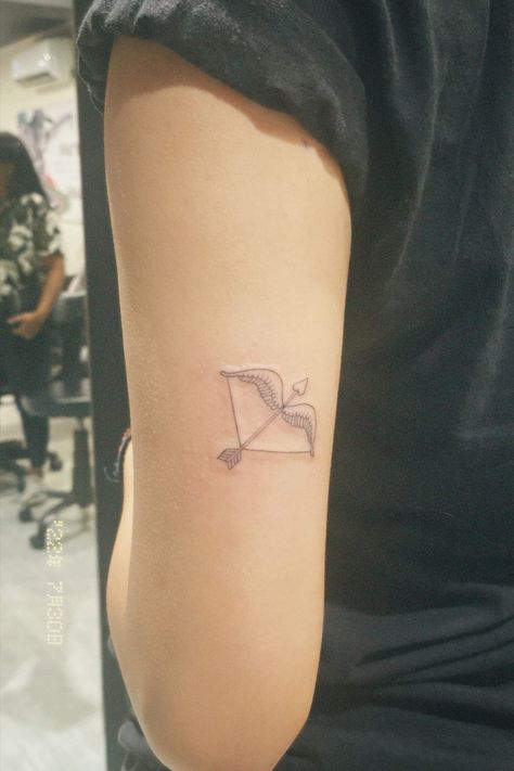 Sagittarius Tattoo Minimalist, Taylor Tattoo, Cherub Tattoo, Sagittarius Tattoo, Taylor Swift Tattoo, Small Tats, Tattoo Minimalist, Jewelry Tattoo, Dainty Tattoos