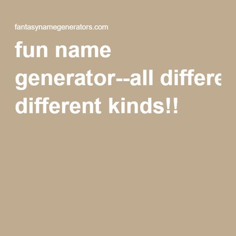 fun name generator--all different kinds!! Pack Names Werewolf, Name Generator Unique, Oc Name Generator, Oc Names Ideas, Werewolf Pack, Oc Things, Oc Template, Old Hospital, Shirt Roblox