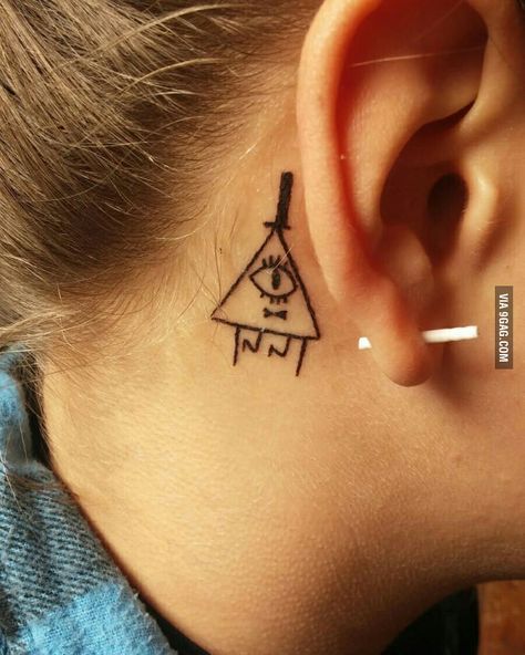 Bill tattoo, gravity falls, thanks for this great adventure!!!! Neat Tattoos, 16 Tattoo, Autumn Tattoo, Kunst Tattoos, Custom Temporary Tattoos, Trik Fotografi, Fake Tattoos, Small Tattoo, Tiny Tattoos