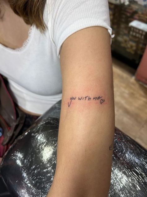 Eilish Tattoo, Billie Eilish Tattoo, Stars Can't Shine Without Darkness, Word Tattoo Ideas, Small Chest Tattoos, Tattoo Quote, Word Tattoo, Lyric Tattoos, Petite Tattoos