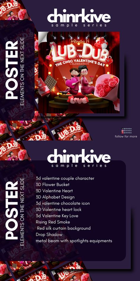 #layout #design #tutorial 3d Pubmat, Pubmat Layout, Metal Beam, Valentines Day Poster, 3d Alphabet, Valentines Couple, Valentine Chocolate, Flower Bucket, Drop Shadow