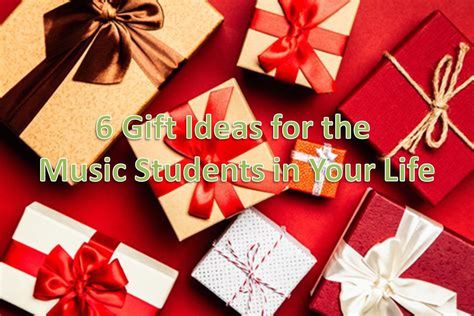 Looking for a great gift for a music student? Here are a list of 6 ideas for students of all ages and all instruments Holiday Gifts For Students, Music Student Gifts, Music Christmas Gifts, Beth Smith, Quick Diy Gifts, Gifts For Students, Preschool Music, Music Symbols, Music Student