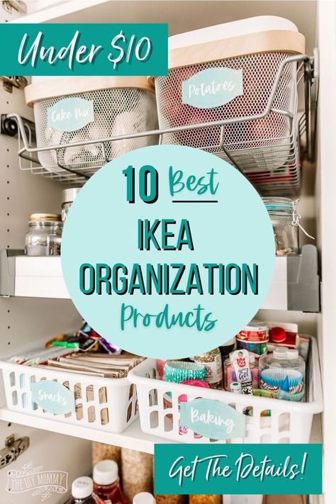 Ikea Pantry Organization, Ikea Decor Hacks, Ikea Kitchen Organization, Ikea Nursery Hack, Easy Storage Hacks, Ikea Pantry, Ikea Closet Organizer, Ikea Organization Hacks, Best Ikea Hacks