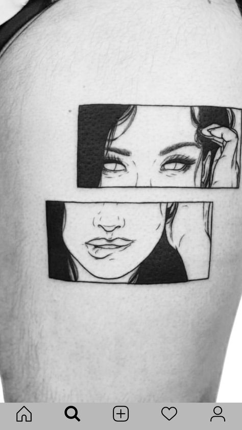 Comic Strip Tattoo, Strip Tattoo, Tattoos 2024, Mini Drawings, Tattoo Inspo, Tattoo Idea, Comic Strip, New Tattoos, I Tattoo