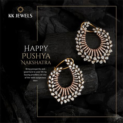 Pushya Nakshatra Jewellery Ads, Indian Jewellery Photoshoot, Jewellery Ads Poster, Jewellery Poster Design, Jewellery Creative Ads, Jewellery Banner, Pushya Nakshatra, Jewellery Advertisement, Jewellery Poster