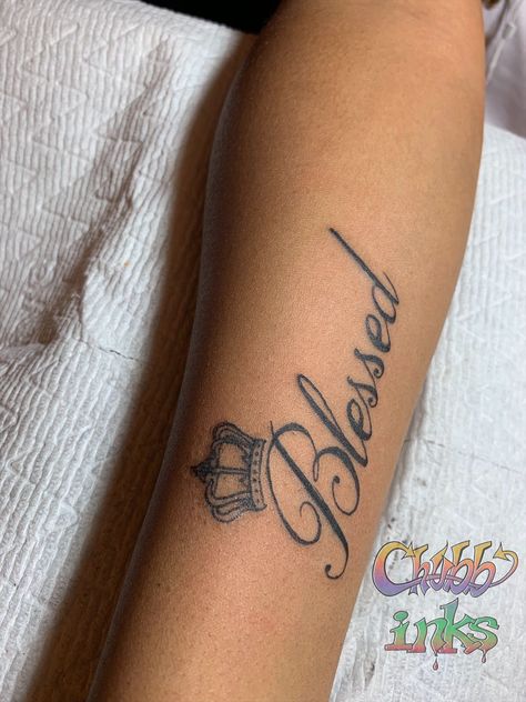 Hand Tattoos For Black Women, Tattoo Ideas Female Baddie, Blessed Tattoo, Cute Foot Tattoos, Cross Tattoos For Women, Hand Tattoos For Girls, Cute Hand Tattoos, Beautiful Tattoos For Women, Neck Tattoos Women