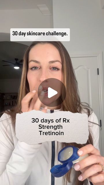 Brittany Buhalog, MD - Dermatologist on Instagram: "You know this is a great candid video when “this is awkward” and “my skin is just fine” are takeaway points 😂 But seriously, my key to tolerating prescription strength tretinoin without peeling or irritation is a $4 product. I’ll spill all the tea on my 30 day retinol challenge in another few weeks, but here is the routine that’s letting me tolerate it every day. #retinol #retinolserum #tretinoin #dermatologist #skincareroutine #skincarejourney #lasvegasdermatologist #lasvegasskincare #lasvegasskin #vegasdoctor #vegasdermatologist #vegascosmeticsurgery @vetteddermlab @skinfixinc" Retinol Vs Tretinoin, Retinol Vs Retinal, Tretinoin Skin Care Routine, Tretinoin Routine Skincare, Tretinoin Routine, Tretinoin Before And After, Tolerate It, The Routine, Beauty Hair Makeup