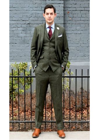 Men green tweed Suit Wedding Suit Groom Wear Suit 3 Piece Suit Two Button Suit Party Wear Suit For Men Dinner Suit must read description Tweed Three Piece Suit, Green Three Piece Suit Men, Green Tweed Suit Wedding, Green Three Piece Suit, Three Piece Suit Mens, Green Tweed Suit, Three Piece Suits, Green Suit Men, Suit 3 Piece