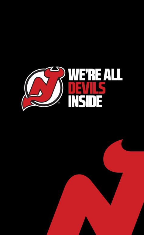 Nj Devils Wallpaper, Devils Aesthetic, New Jersey Devils Wallpaper, Painted Ice Chest, Devils Wallpaper, Hockey Wallpaper, Girl Wallpapers For Phone, Nico Hischier, Nj Devils