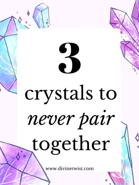 Unlock the secrets of crystal energy! Avoid clashing combos that could disrupt your protective intentions. Discover the top three crystal pairings to steer clear of to maintain harmony and enhance your spiritual shield. Tap in now for crystal clarity and follow us for more enlightening tips! Crystal Pairings To Avoid, Pairing Crystals Together, Crystal And Herb Pairings, Bad Crystal Combinations, Crystal Combinations Powerful, What Crystals Should Not Be Together, Best Crystal Combinations, Crystal Grids Layout, Conflicting Crystals