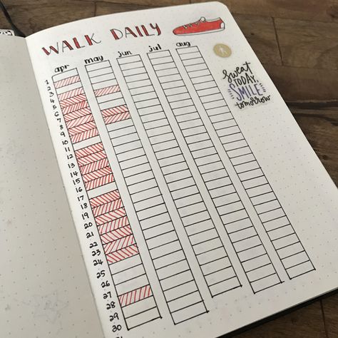 Daily Activity Tracker for Bullet Journal. #Bujo #WalkThisWeight #Daily Daily Activity Tracker, Bullet Journal Collections, Bullet Journel, Bullet Journal Ideas, Dot Journals, Bullet Journal Writing, Makeup Tricks, Bullet Journal Layout, Bullet Journal Inspo