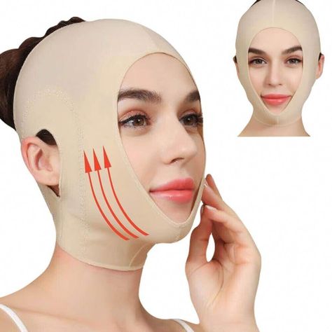 Find many great new & used options and get the best deals for Faja Mentonera Post Surgical Chin face lifting Strap Mentoplasty Facial Compress at the best online prices at eBay! Free shipping for many products! V Line Face, Face Lift Tape, V Shape Face, Reduce Double Chin, Face Firming, Anti Snoring, Lifting Straps, Slimmer Face, Mini Facial