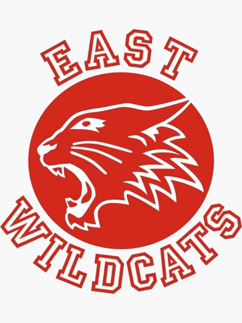 East High Wildcats, High School Musical Costumes, High School Musical Quotes, Hig School, Musical Logo, Wildcats High School Musical, High School Music, Disney High Schools, School Shirt Designs