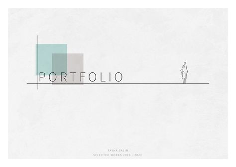 ARCHITECTURE PORTFOLIO Archi Portfolio Layout, Architecture Student Portfolio Cover, Minimalist Architecture Portfolio Cover, Architecture Portfolio Layout Templates, Architecture Portfolio Cover Page Design, Architecture Portfolio Design Layout, Portfolio Architecture Cover, Cv Architecture, Architecture Portfolio Cover