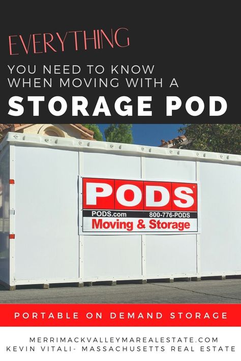 A storage pod or on-site moving container is an option with some distinct advantages when it comes time to make a move to your new home. Pod Packing Tips, Packing A Pod Tips, Apartment Moving Checklist, Moving Day Checklist, Move In Checklist, Pods Moving, Storage Pod, Apartment Moving, Moving Advice