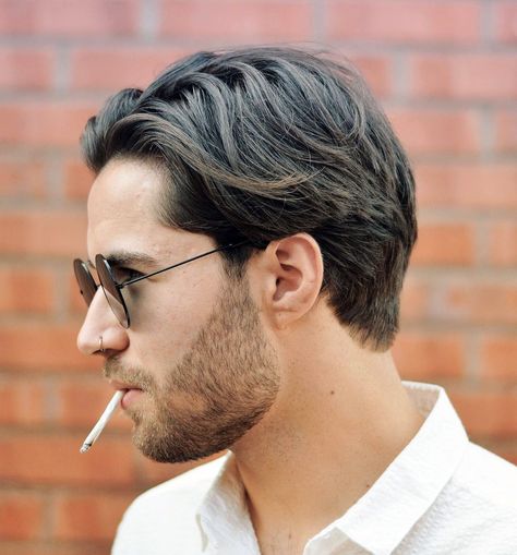 20 The Best Medium Length Hairstyles for Men | Haircut Inspiration Men’s Medium Length Hair Side Part, Mens Hairstyles Thick Hair Long, Mens Haircut Back View, Best Male Haircuts, Mens Mid Length Hairstyles, Mens Medium Length Hairstyles, Mens Haircuts Medium, Hair Male, Mens Hairstyles Medium