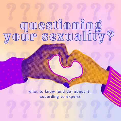 Questioning your sexuality? Here's how to navigate it How To Accept Yourself, Nonbinary People, Attracted To Someone, People Figures, Gender Identity, History Lessons, Do You Know What, Kinds Of People, Safe Space