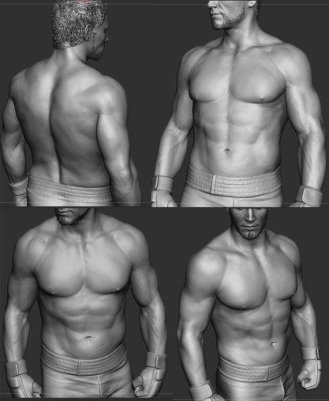 ArtStation - Anatomy-Study, N San Armpit Drawing Reference, Male Back Anatomy, Human Anatomy Reference, Fighter Art, Male Chest, Male Anatomy, Man Anatomy, Game Studio, Male Torso