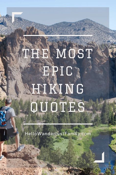 Ready to get your nature on? Check out these fun, short and punny hiking quotes that are perfect for captions on your Insta post! Whether you're looking for a quote to describe your love of the great outdoors or a funny pun that captures the spirit of your adventure, these hiking quotes will have you Instagram-ready to post your journey in no time. Short Hiking Quotes, Cave Captions Instagram, Hiking Motivation Quotes, Hiking With Friends Quotes, Hiking Quotes Instagram, Hiking Puns, Trails Quotes, Hiking Quotes Adventure, Affordable Family Vacations