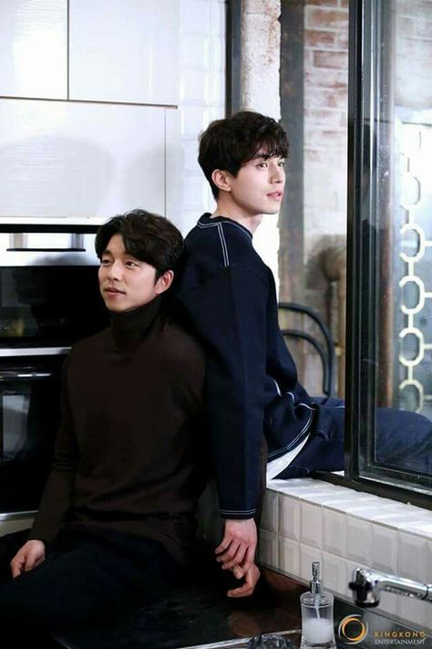 Gong Yoo and Lee Dong Wook Lee Dong Wook Goblin, Goblin The Lonely And Great God, Goblin Gong Yoo, Goblin Korean Drama, Goblin Kdrama, Kim Go Eun, Yook Sungjae, Song Joong, Dong Wook