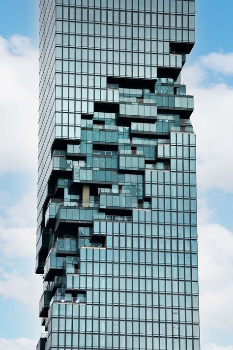 Mahanakhon Tower, Building Facade, Bangkok Thailand, Bangkok, Skyscraper, Multi Story Building, Thailand, Tower, Architecture